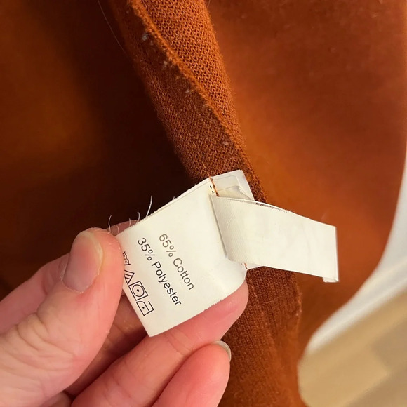 Shein Women's Rust open Coat size small - Picture 5 of 7